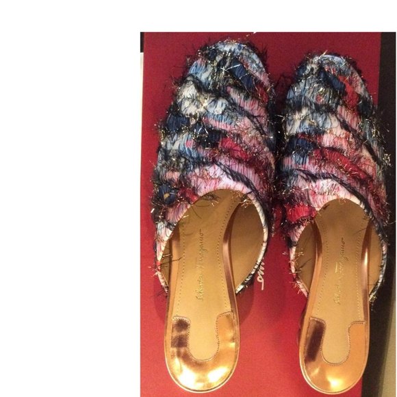 Salvatore Ferragamo LIVORNO  B MULES SANDALS - Picture 2 of 7